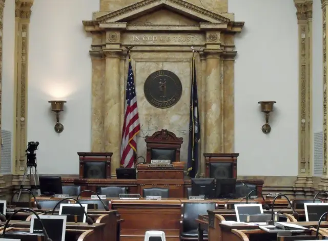 The Kentucky Senate chamber